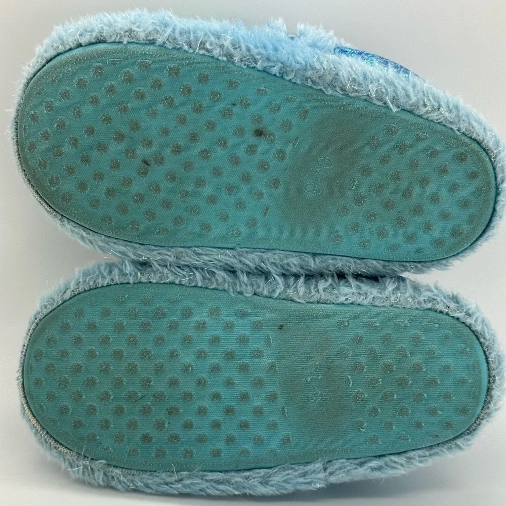 Toddler Disney Frozen 2 Elsa Anna Girls Plush A-Line Slippers